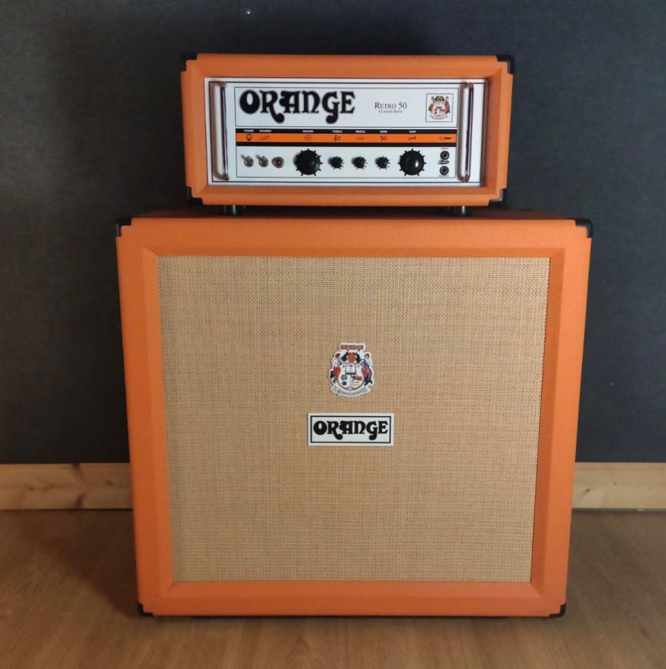 Orange Retro 50 + PPC 412 Blackbacks 70’