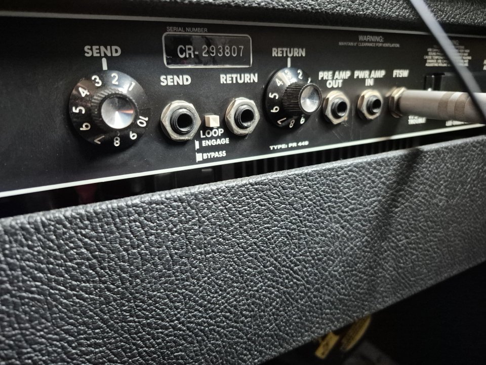 Amplificador Fender Twin amp 100W