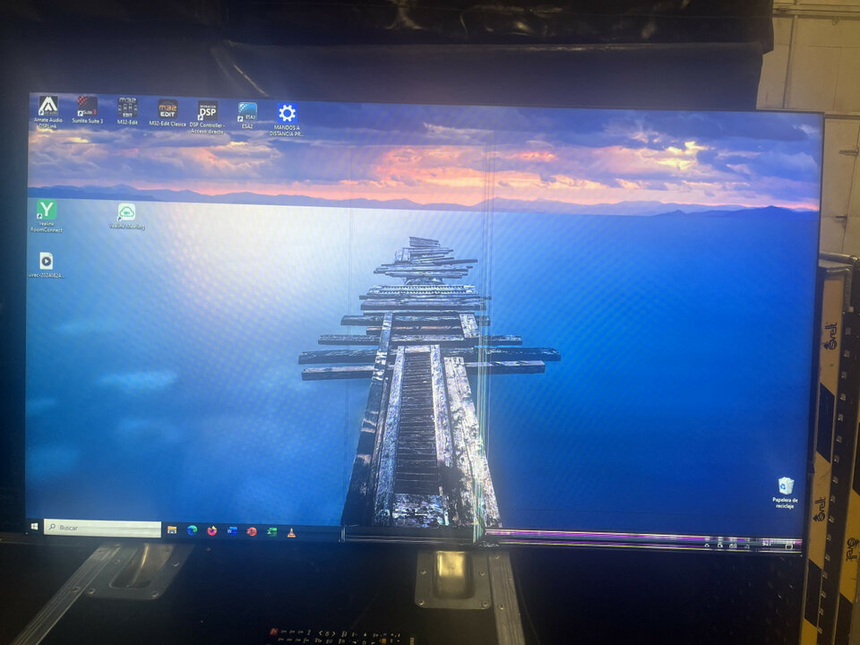 Monitor videowall SAMSUNG 46" dañado