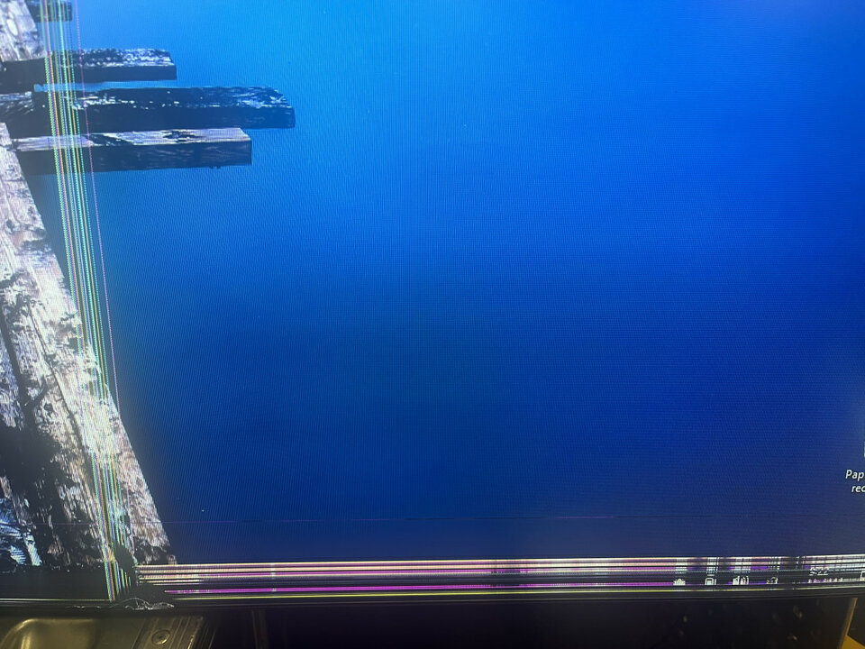 Monitor videowall SAMSUNG 46" dañado