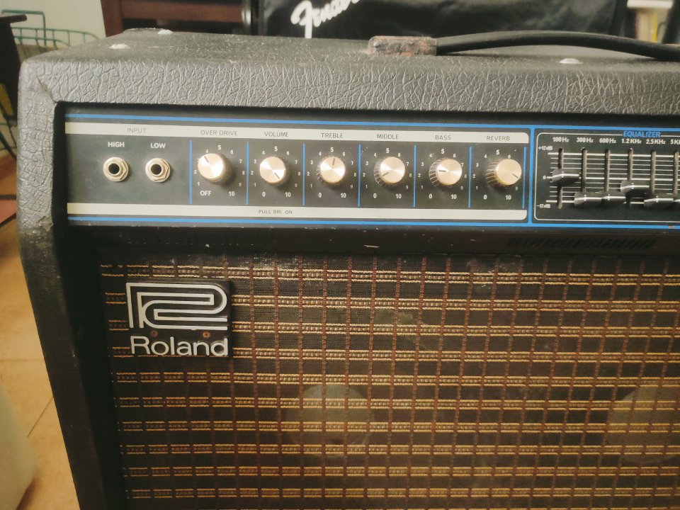 Amplificador guitarra Roland GA-120: