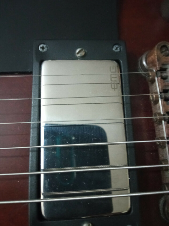 Les Paul AXL Badwater con EMG