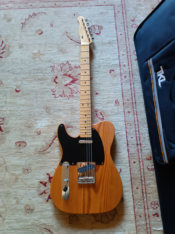 Guitarra Ron Kirn Barnbuster Custom para zurdo, zurda, zurdos