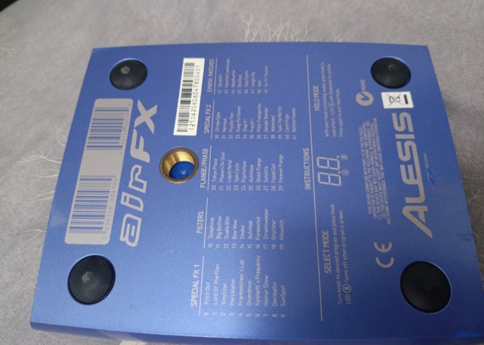 Alesis air Fx modulo de efectos