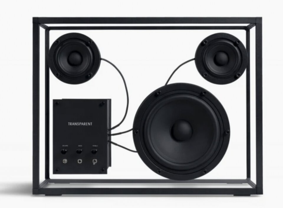 Transparent, Altavoz transparente nuevo a estreno