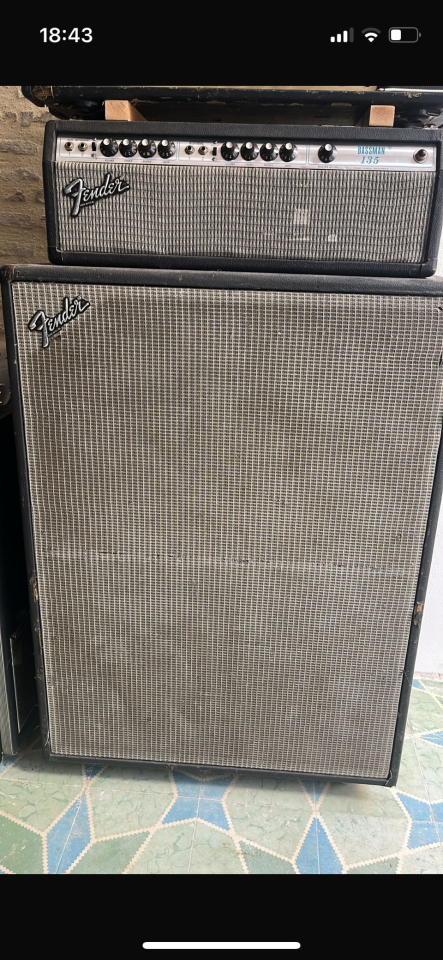 Bassman 135 silverface