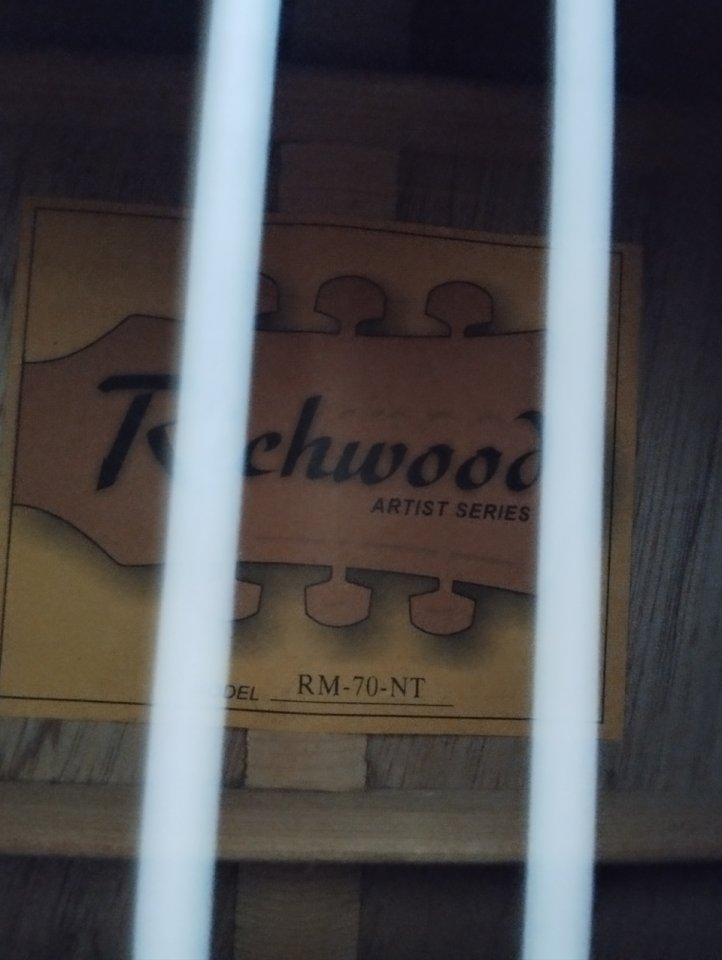 Guitarra manouche Richwood RM-70 NT