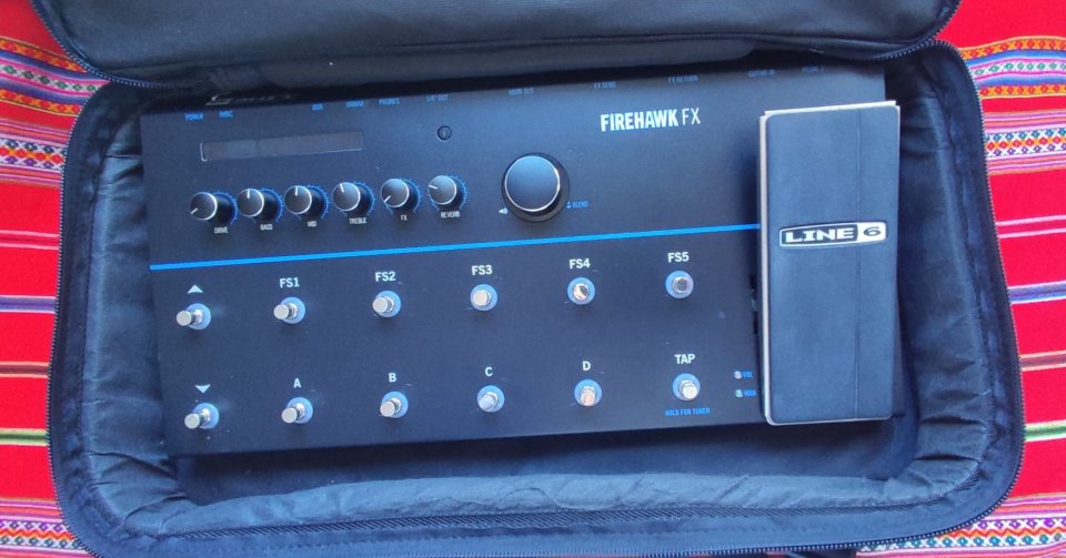 Pedalera Line 6 Firehawk FX