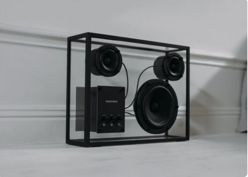 Transparent, Altavoz transparente nuevo a estreno