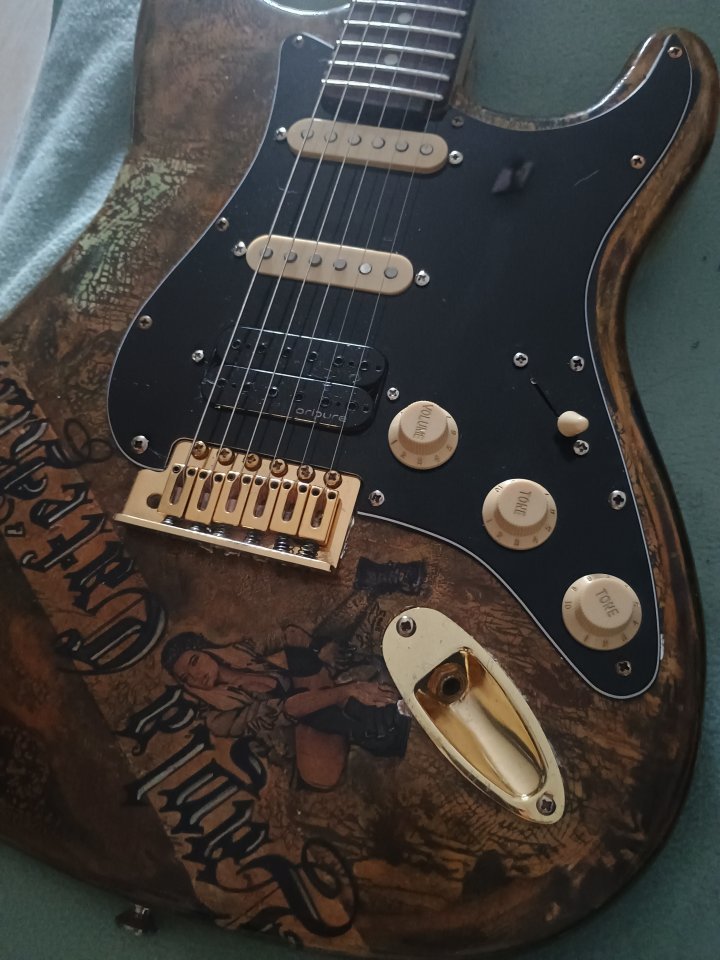 Stratocaster Layla Café Relic 1968