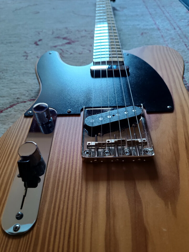 Guitarra Ron Kirn Barnbuster Custom para zurdo, zurda, zurdos