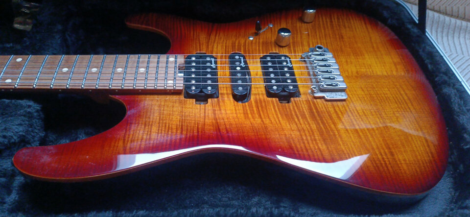 Harley Benton Fusion-III HSH Roasted FBB