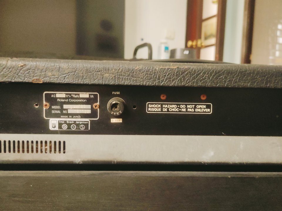 Amplificador guitarra Roland GA-120: