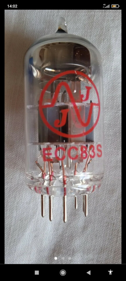 Valvulas 12ax7/ ecc83 JJ nuevas