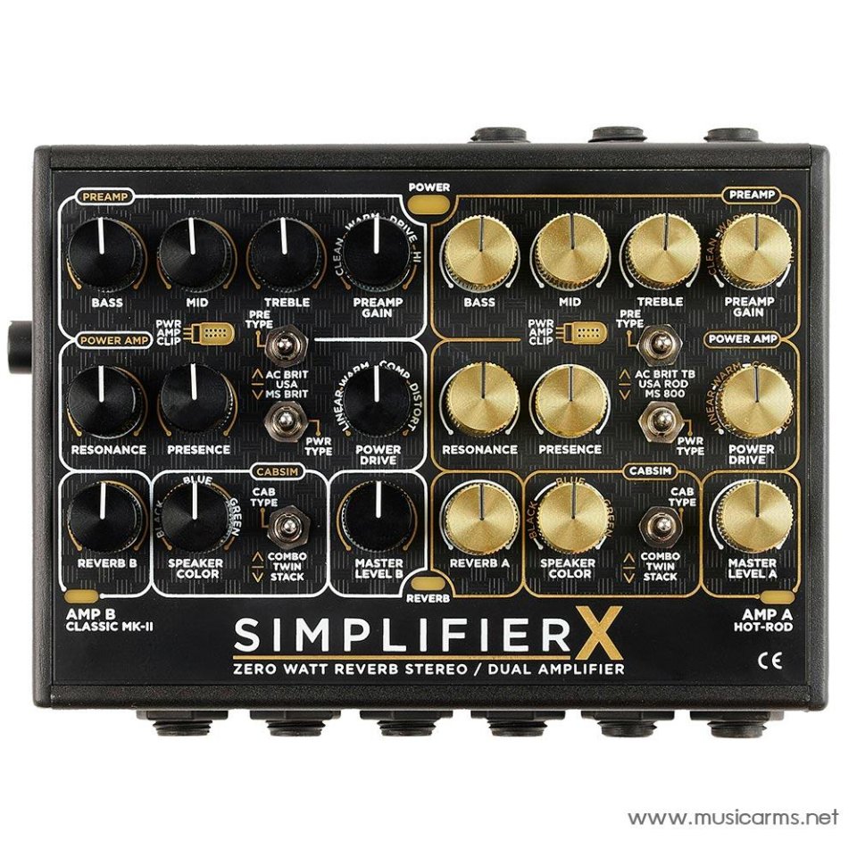 DSM-Humboldt Simplifier X. Emulador analógico de amplificadores