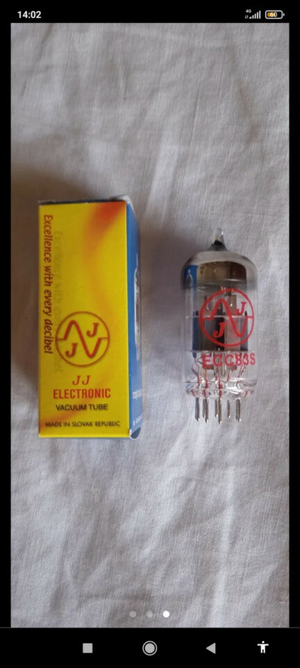 Valvulas 12ax7/ ecc83 JJ nuevas de segunda mano · Foto 3 de 3 · Madrid · 20 €