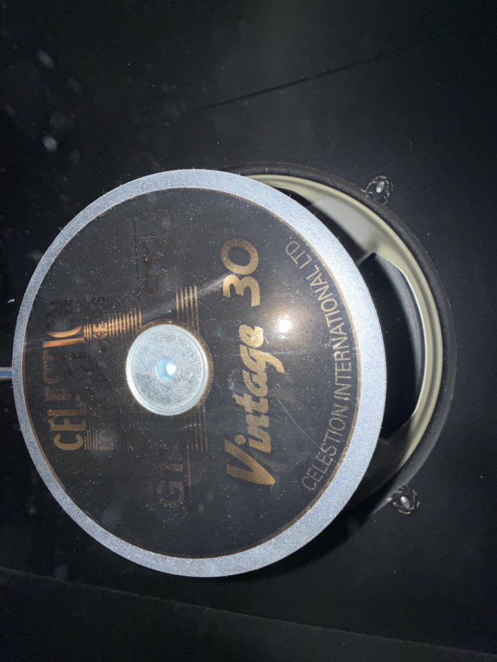 Pantalla Palmer 1x12 con Celestion V30