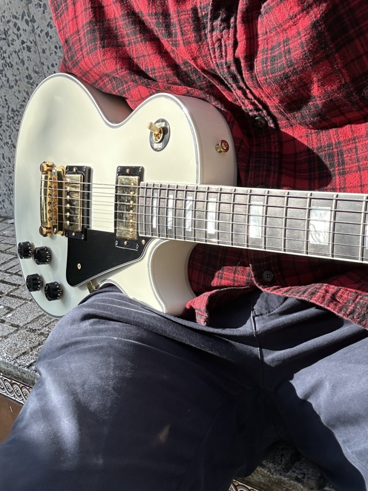 Gibson Les Paul Custom Alpine White de segunda mano · Foto 5 de 10 · Córdoba · 3700 €