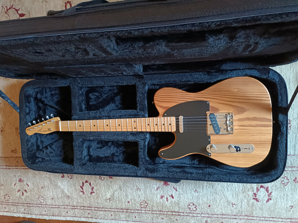 Guitarra Ron Kirn Barnbuster Custom para zurdo, zurda, zurdos