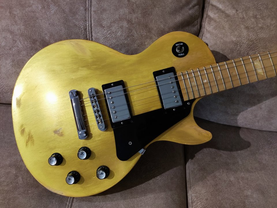 Gibson Les Paul Studio - Raw Power - Gold