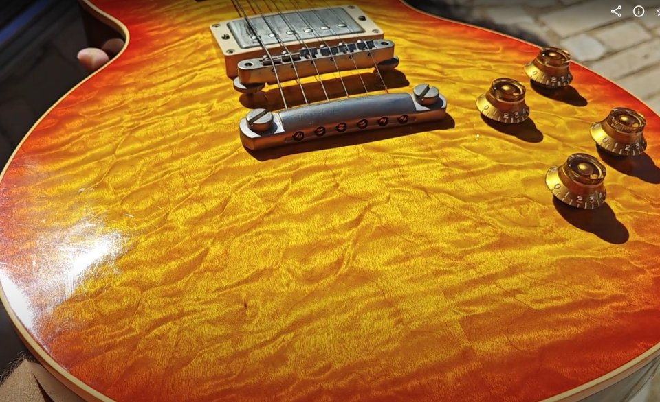 Gibson Les Paul CUSTOM SHOP Class 5 Quilt de 2019