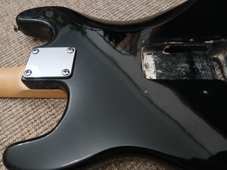 Cuerpo y mastil stratocaster