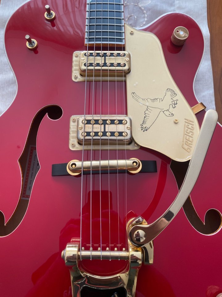 Gretsch G6136T-TVTAFR 2012 - Firebird red de segunda mano · Foto 5 de 10 · A Coruña · 3000 €