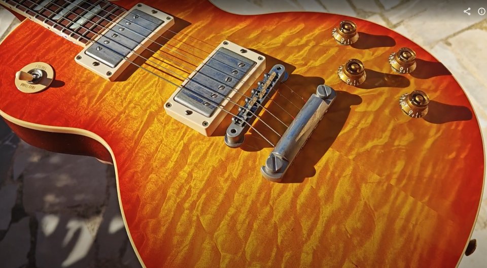 Gibson Les Paul CUSTOM SHOP Class 5 Quilt de 2019