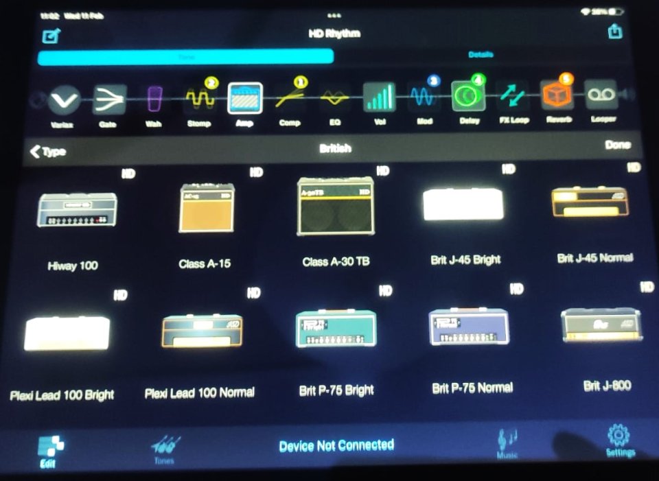 Pedalera Line 6 Firehawk FX