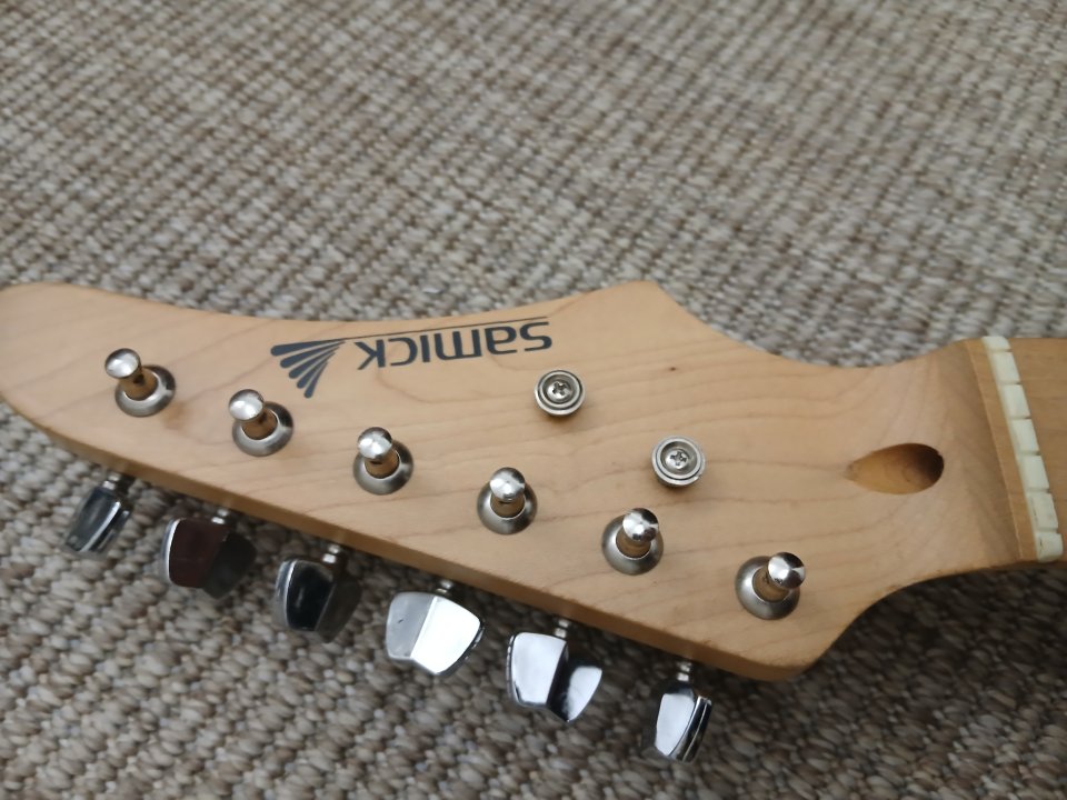 Cuerpo y mastil stratocaster