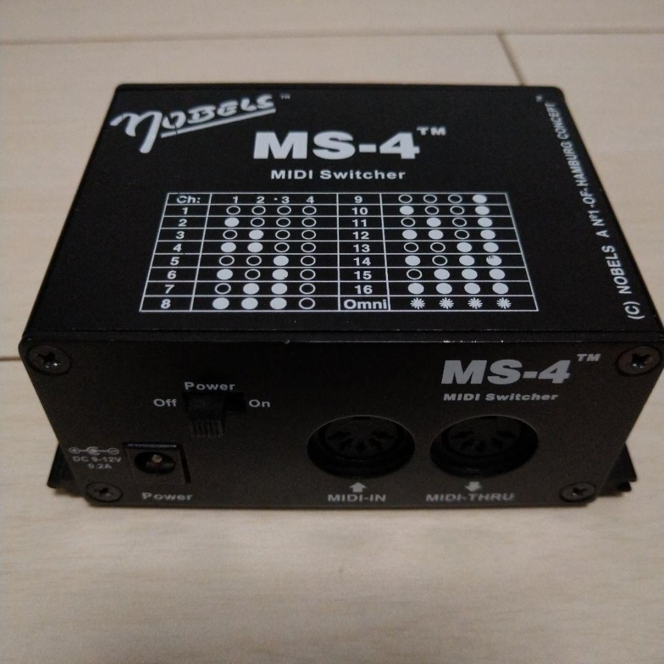Nobels MS-4 Midi Switcher