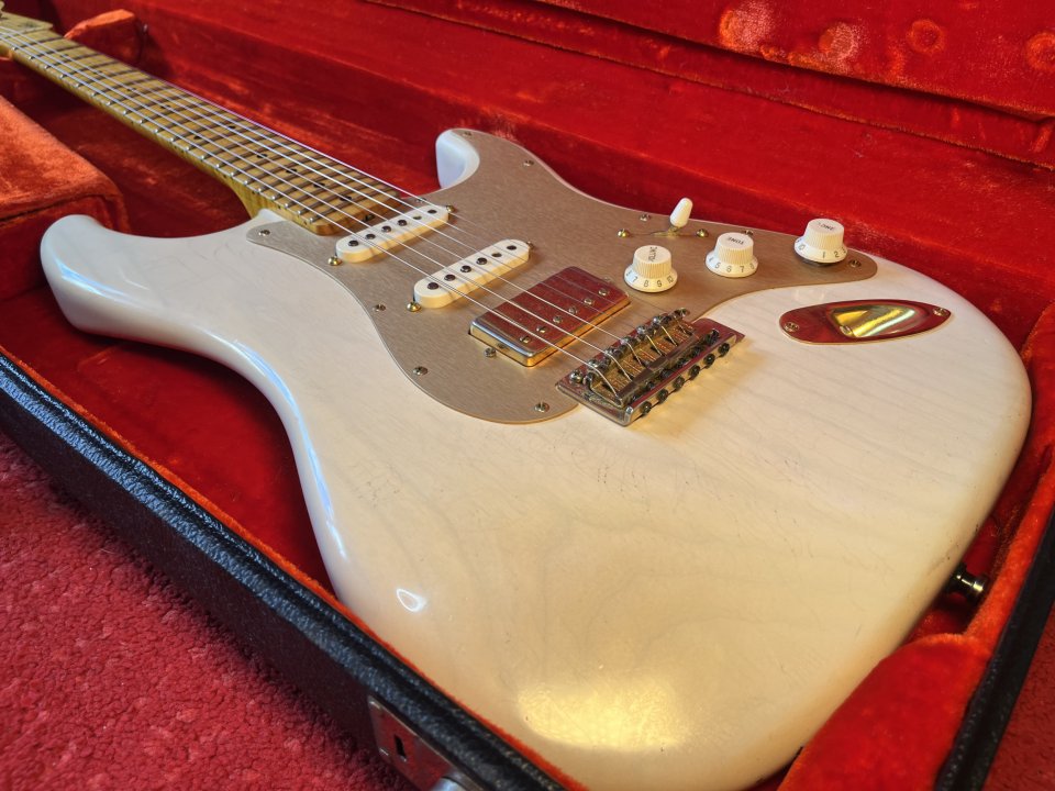 LSL S-Style Vintage White HSS – Made in USA