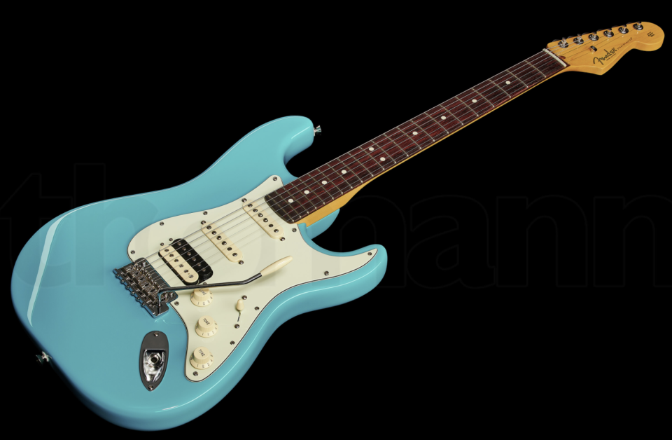 Fender Stratocaster American Pro II HSS Miami Blue VENDO 1400 euros de segunda mano · Madrid