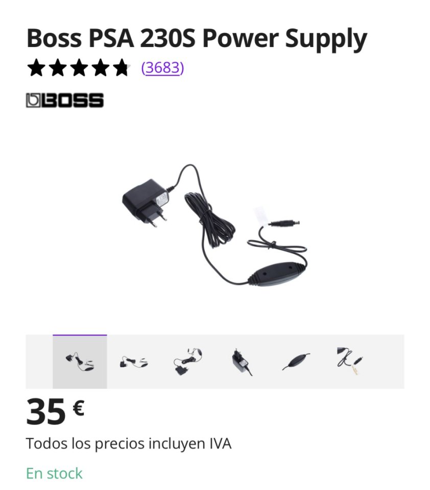 Pedalera BOSS ME-90 de segunda mano · Foto 8 de 8 · Sevilla · 200 €