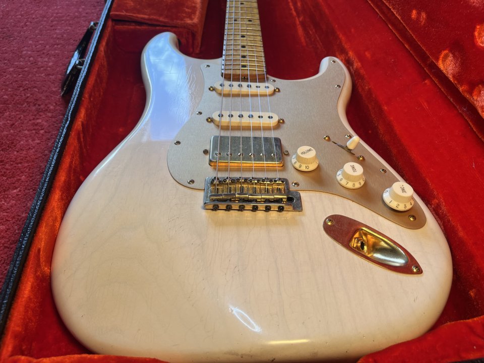 LSL S-Style Vintage White HSS – Made in USA