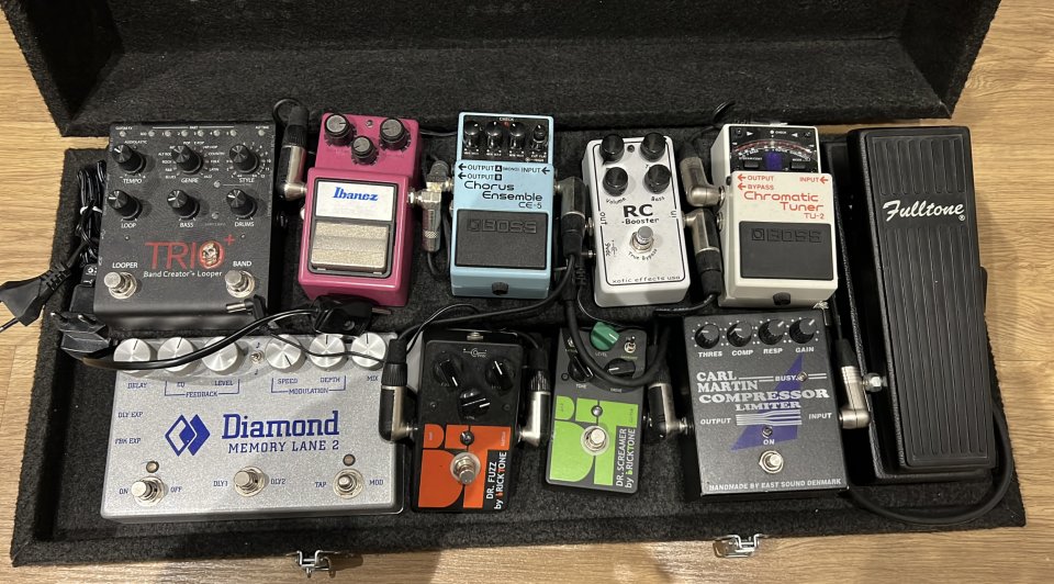 Vendo todos mis pedales