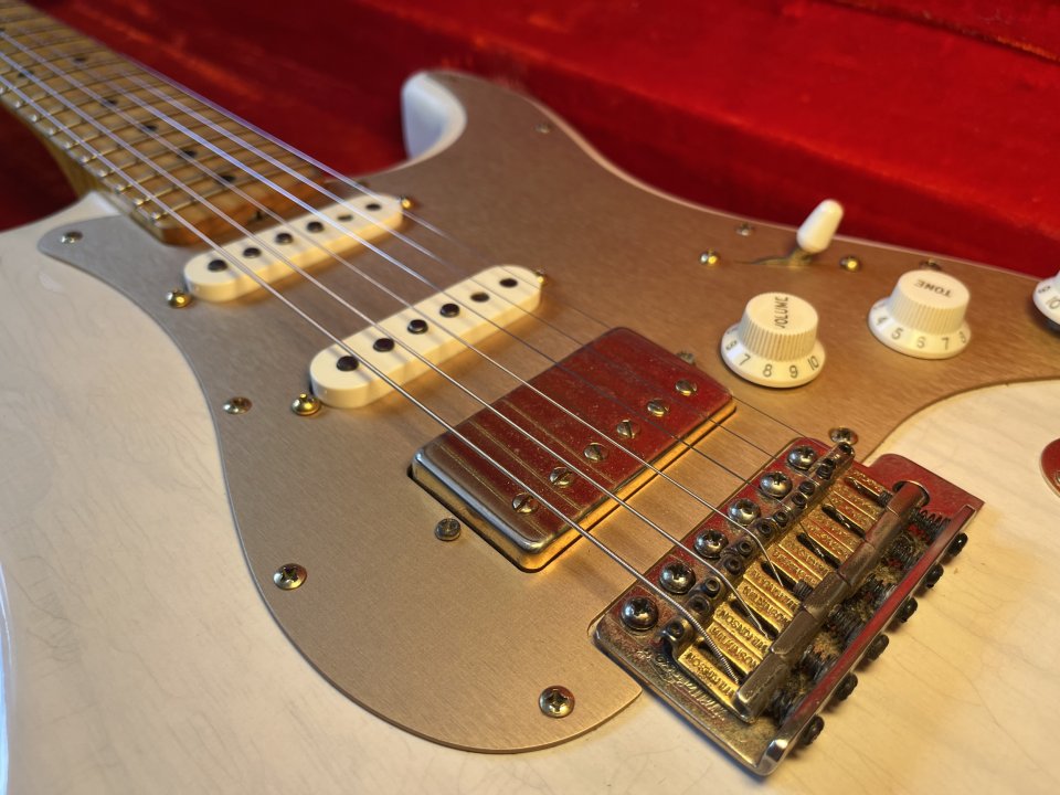 LSL S-Style Vintage White HSS – Made in USA