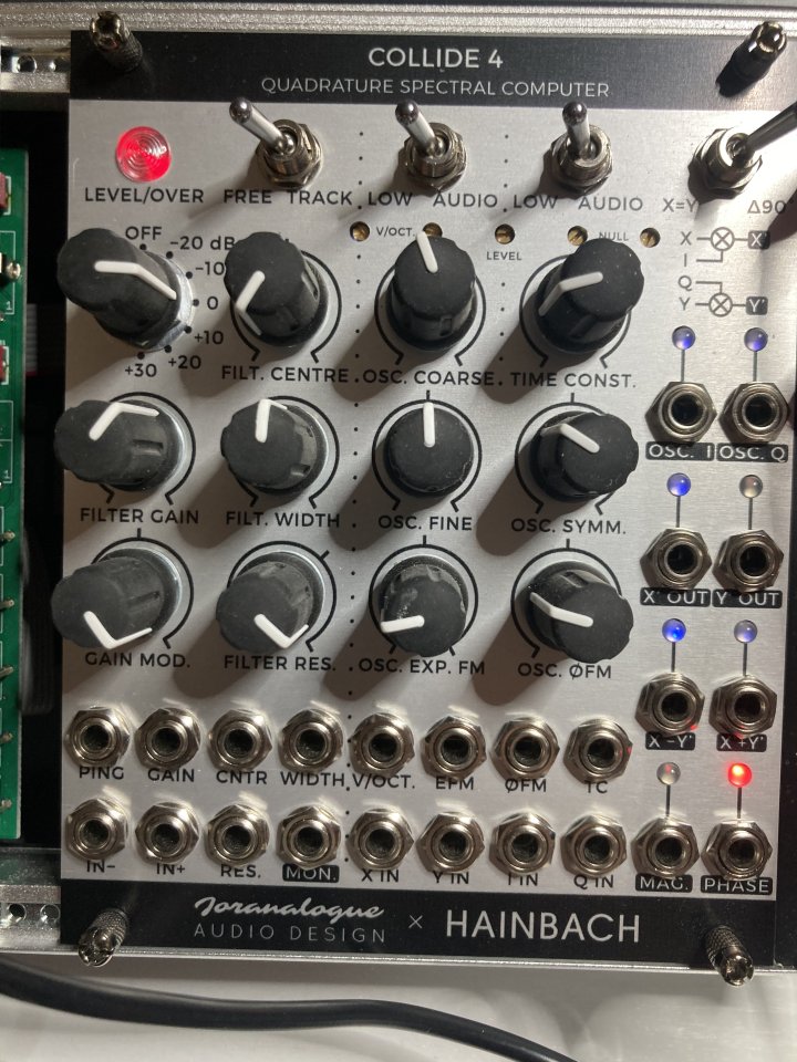 Joranalogue collide 4 Make noise Mysteron