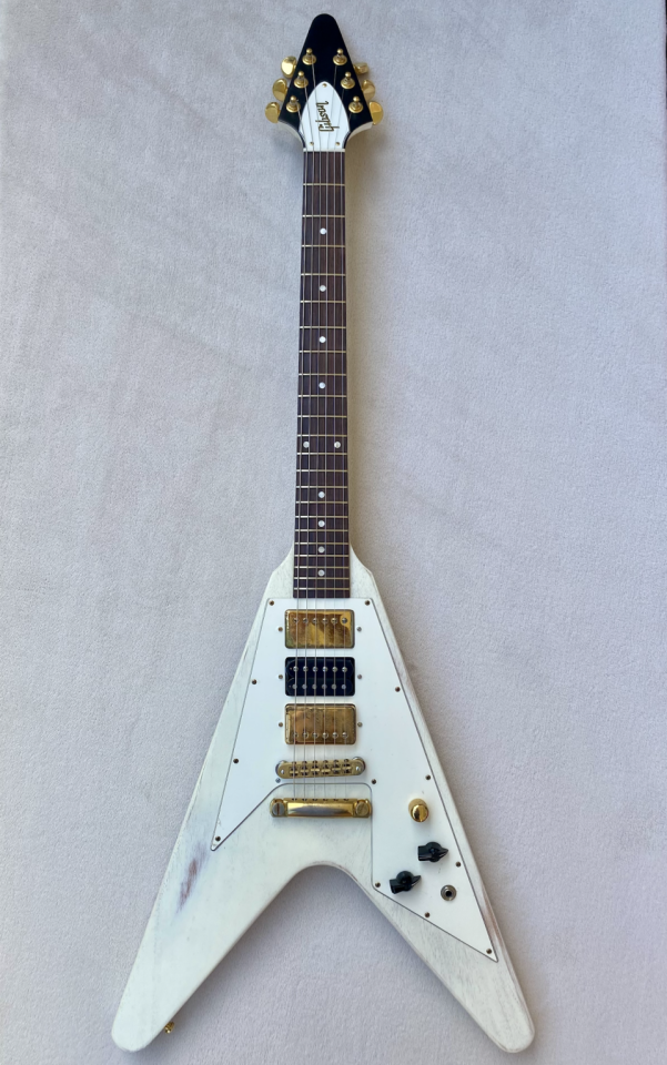 Gibson Flying V Faded 3 Pickups – T-Tops Les Paul Custom Vintage, RARE de segunda mano · Foto 2 de 10 · Barcelona · 2900 €