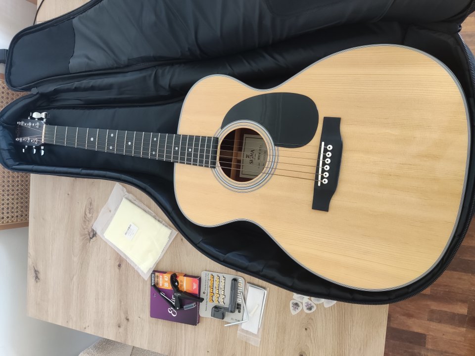 Guitarra Acústica Sigma 000M-1ST+