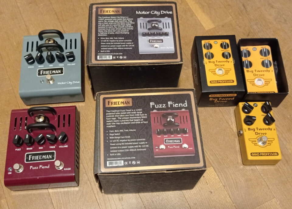 FRIEDMANs con válvula: MOTOR CITY & FUZZ FIEND