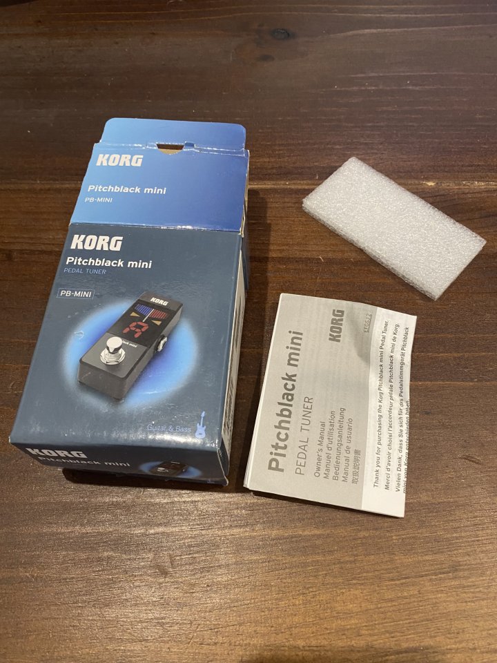 Korg Pitchblack Mini (afinador) de segunda mano · Foto 1 de 2 · Madrid · 50 €