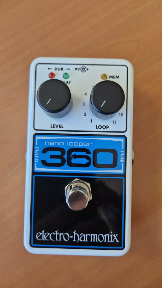 Pedal Nano Looper 360 electro-harmonix