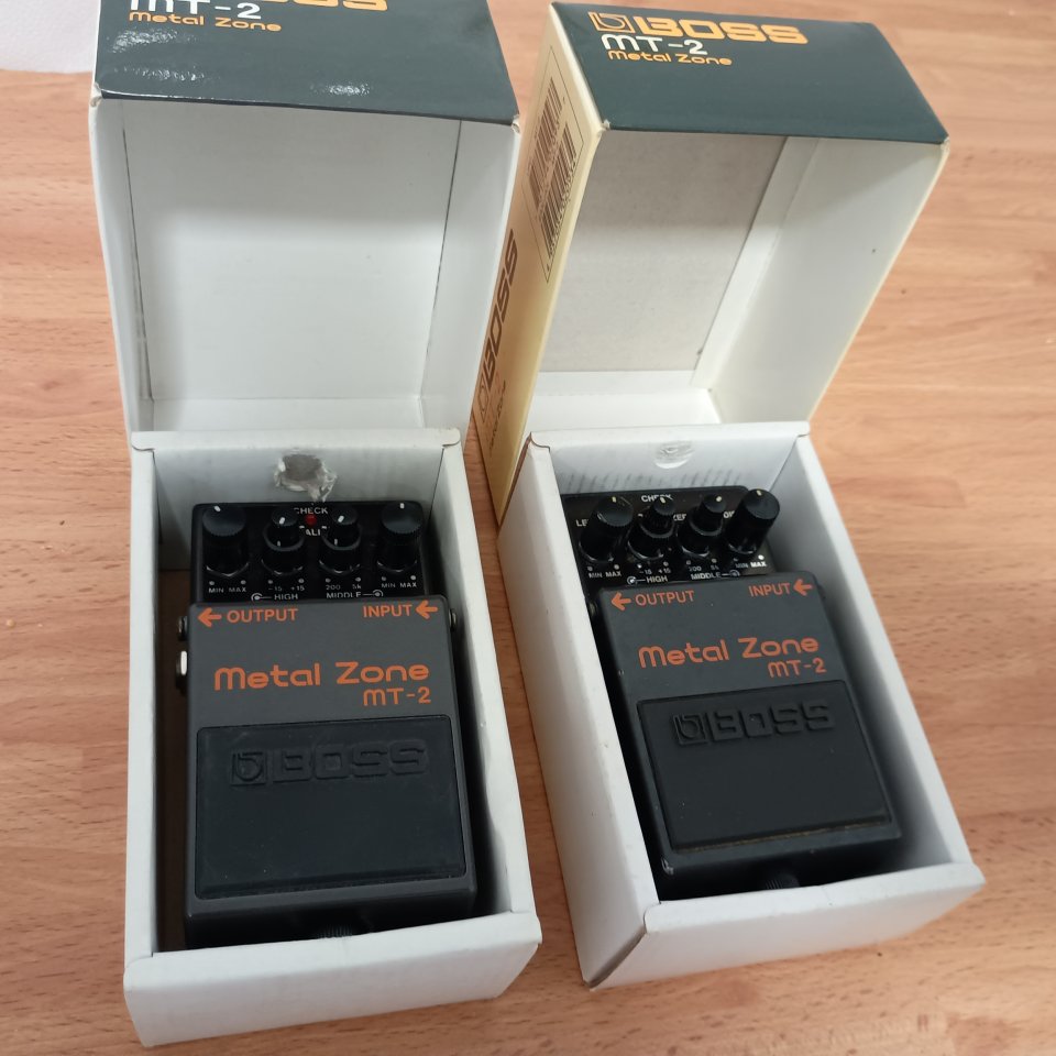 2 pedales Boss Mt-2 metal zone v1 de segunda mano · Foto 2 de 4 · Málaga · 60 €