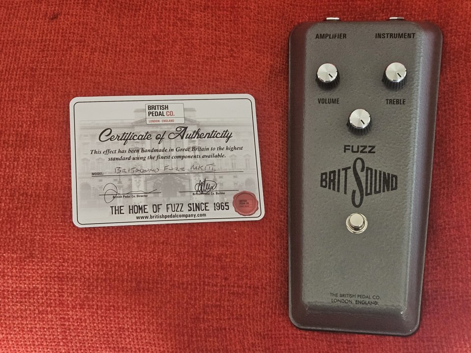 BPC Britsound Fuzz Tone Bender MKIII