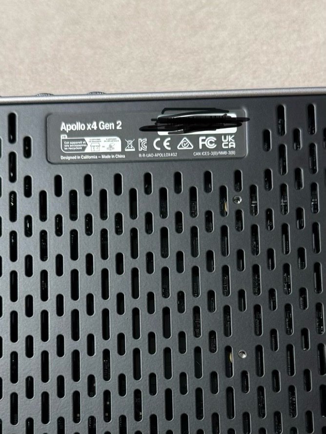 Apollo x4 Gen 2 ((Universal audio) de segunda mano · Foto 7 de 9 · Sevilla · 1250 €