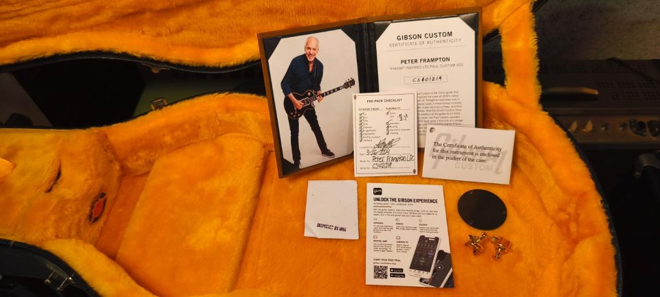 Gibson Les Paul Custom Peter Frampton Phenix VOS de segunda mano · Foto 4 de 9 · Barcelona · 4350 €