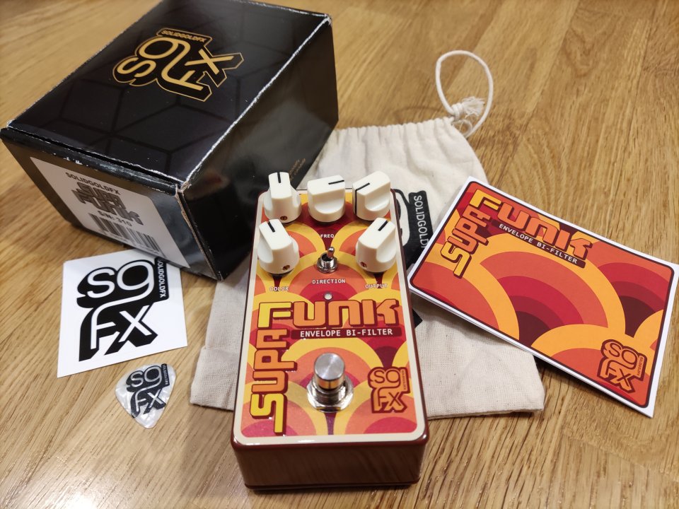 SolidGold FX Supa Funk. Envelope Bi-Filter ** Como nuevo