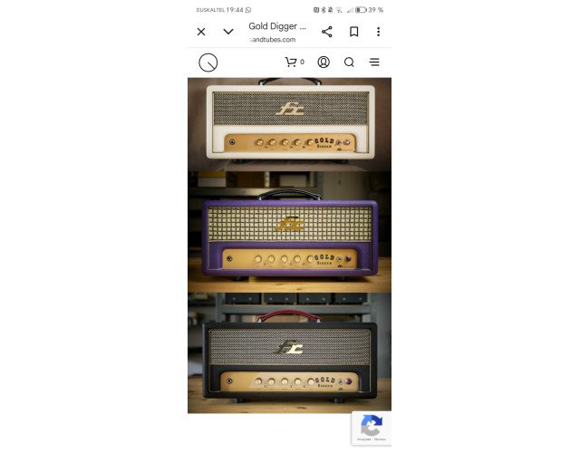 FX Amps Gold Digger – Handwired Plexi 20W (Levant Purple) 6L6