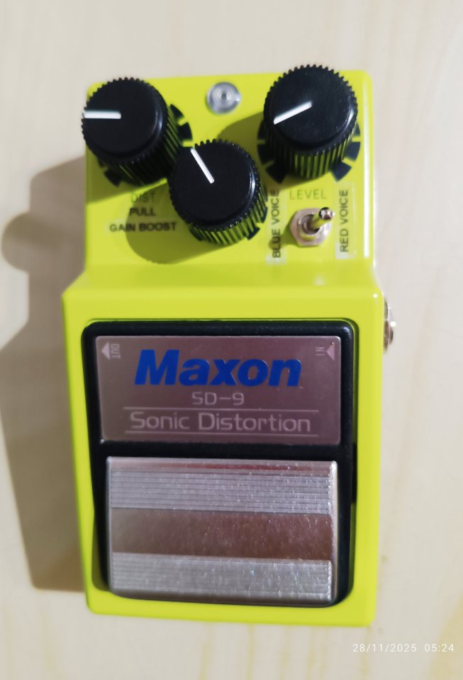 Maxon SD-9 Analogman / Dr. Jack mod  --   impecable